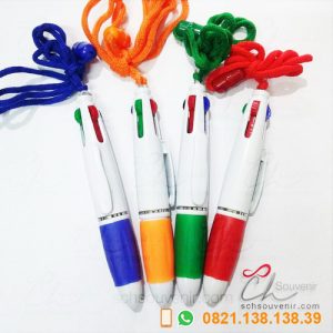 Pen Plastik Tali 4 warna 353